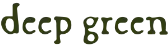 logo deep green